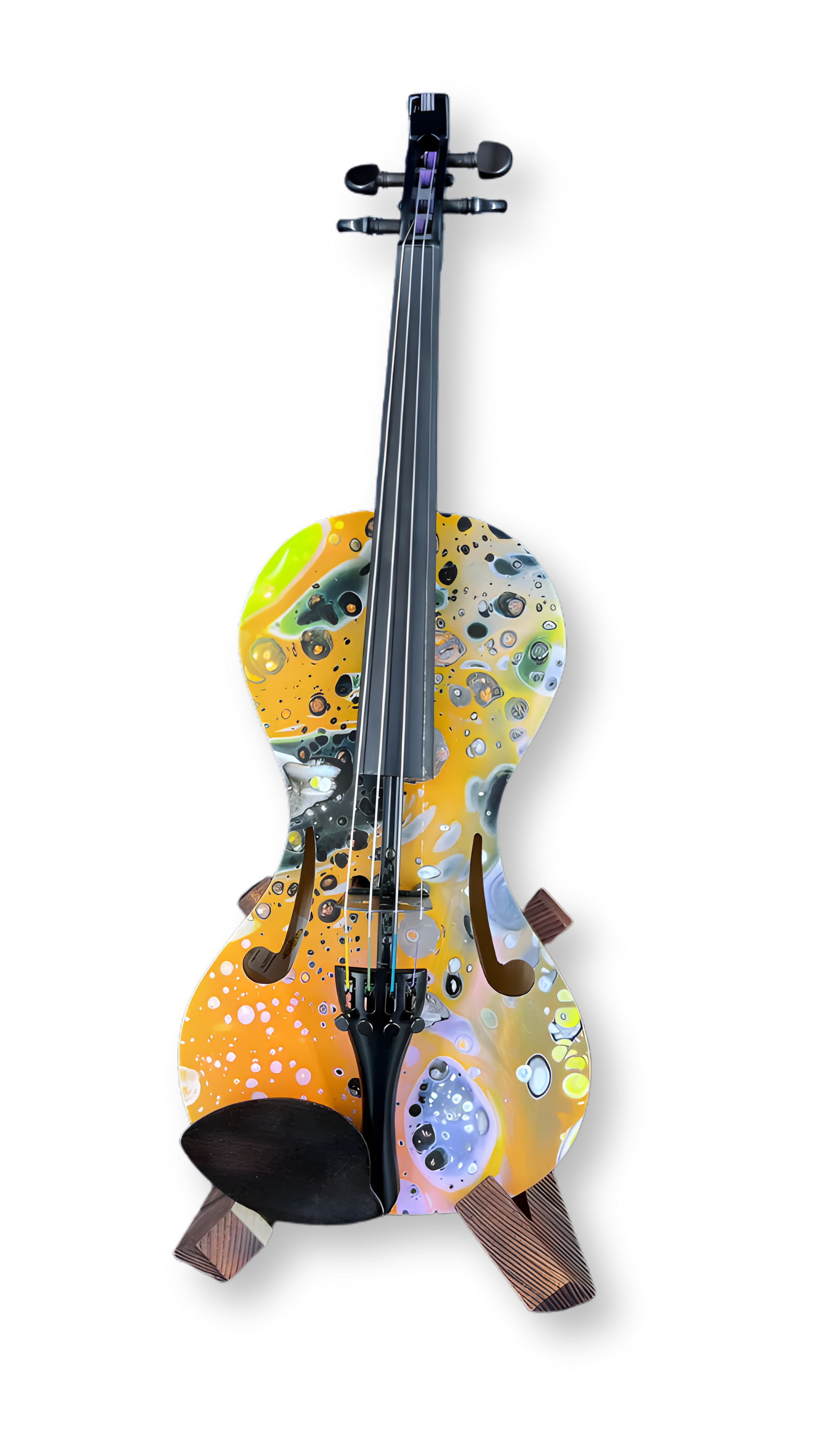 The RD1 Bubble Orange 79 violin