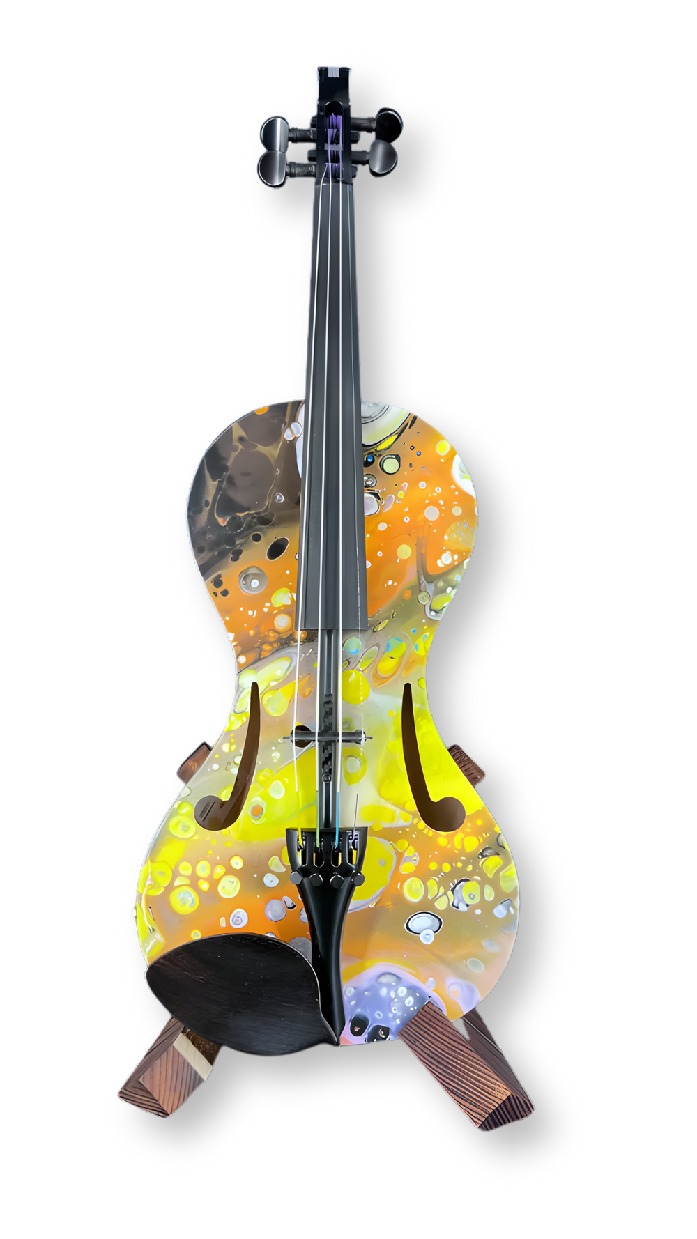 The RD1 Bubble Yellow 82 violin