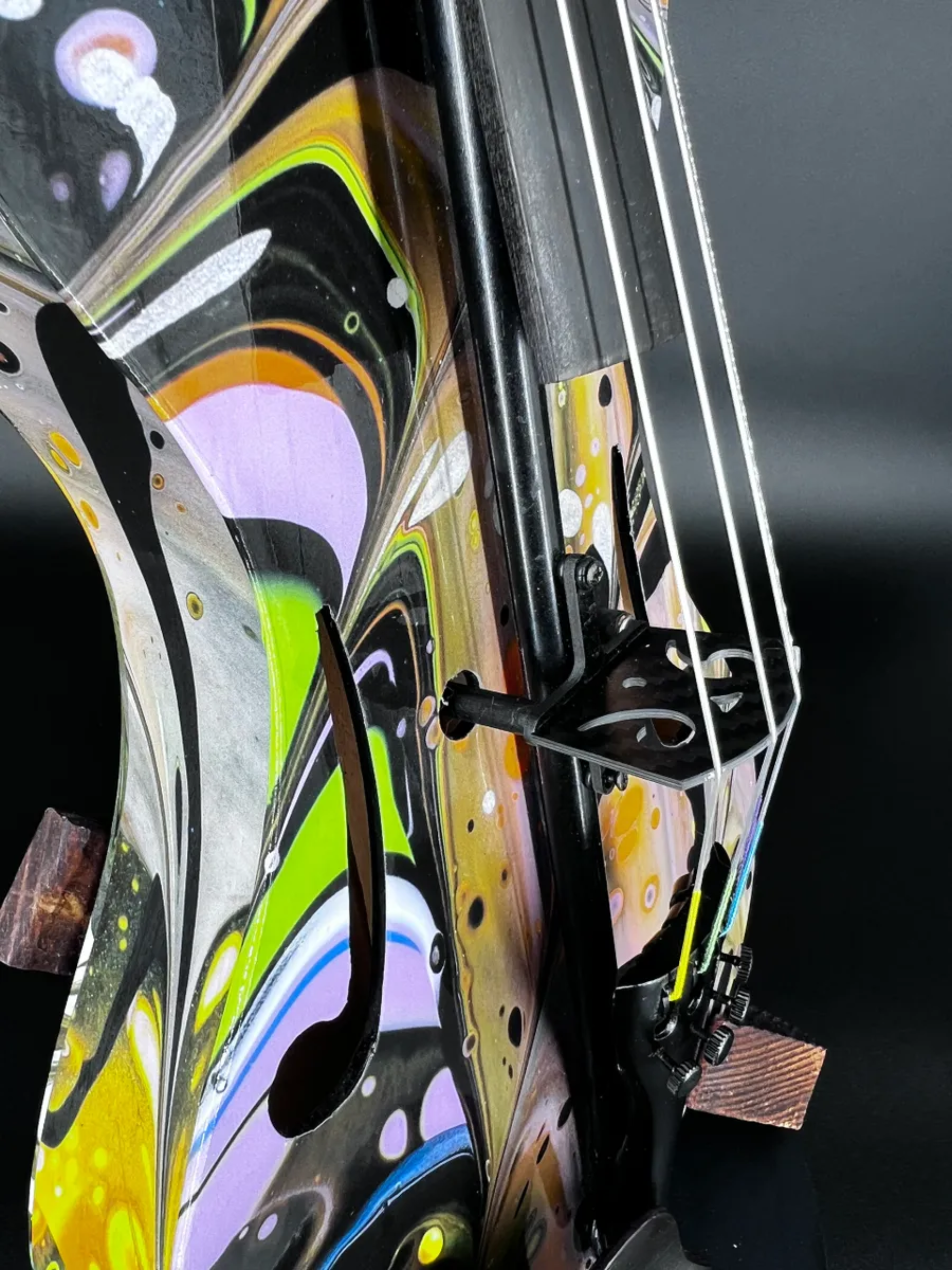 A three-quarter shot of the RD1 Spider Purple 85