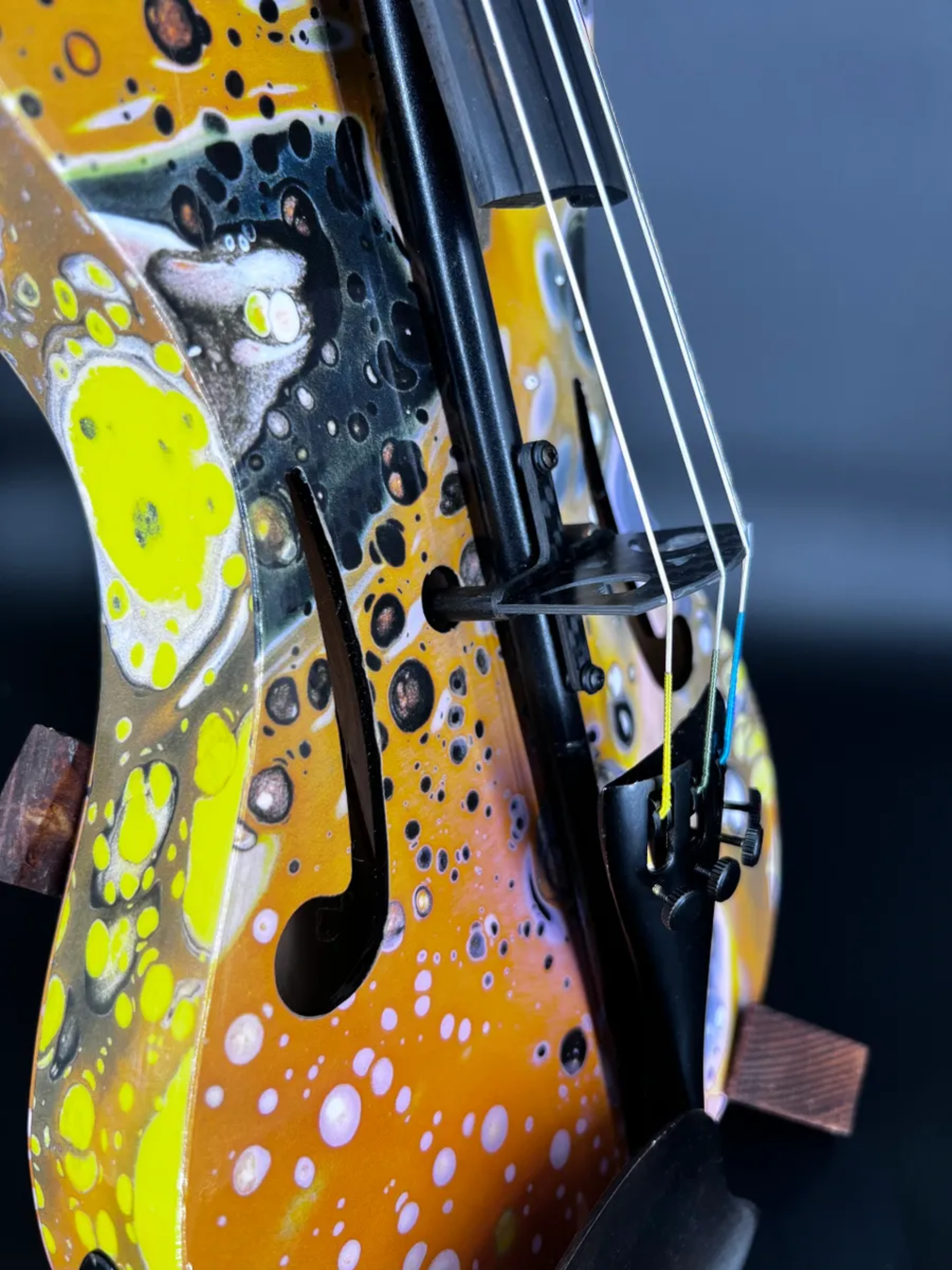 A three-quarter shot of the RD1 Bubble Orange 79