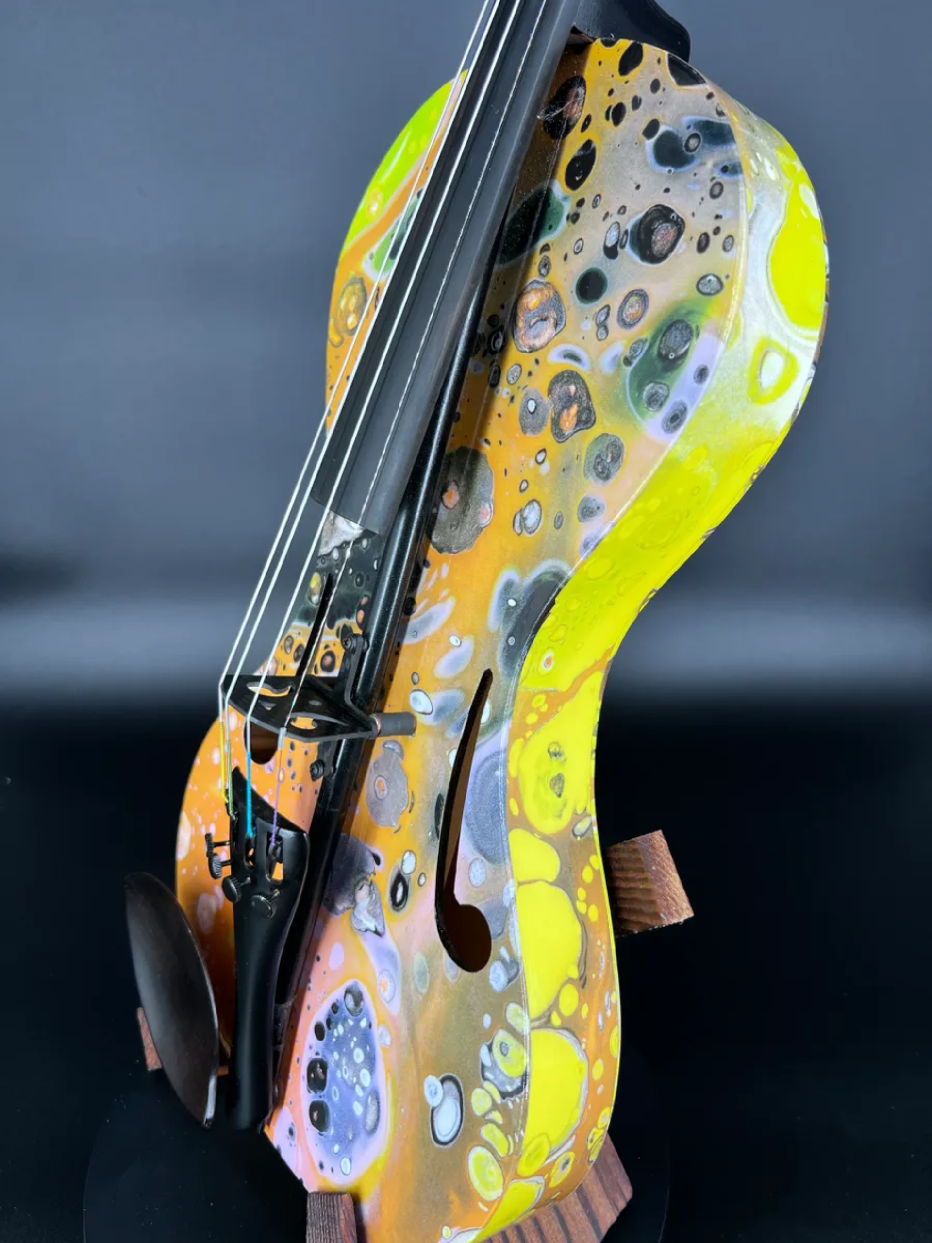 A three-quarter shot of the RD1 Bubble Orange 79